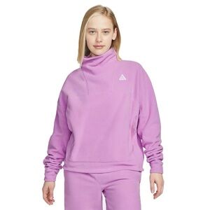 Nike ACG Polartec Fleece Pullover Women’s XXL Purple Therma-FIT Casual